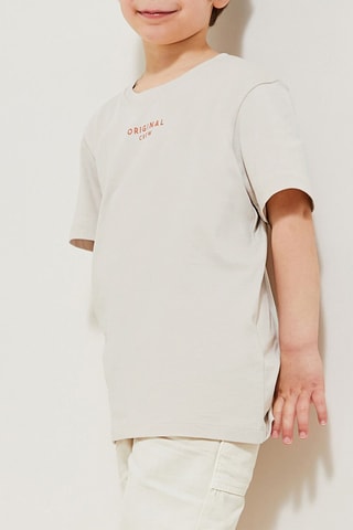 Camiseta - Beige