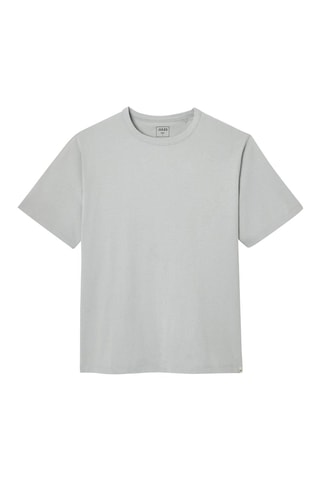 Camiseta relaxed fit - Gris claro
