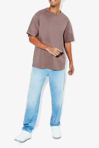 Camiseta relaxed fit - Topo