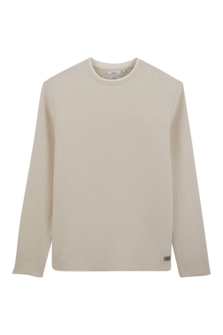 Camiseta regular fit - Beige