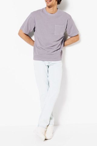 Camiseta relaxed fit - Malva