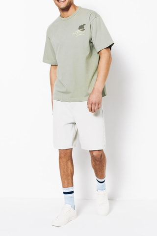Camiseta relaxed fit - Verde