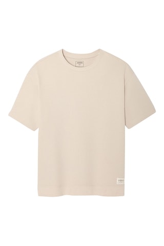 Camiseta relaxed fit - Beige