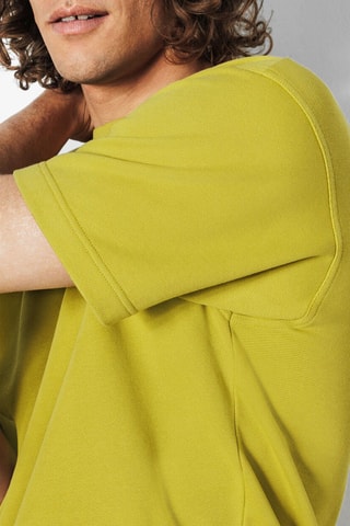 Camiseta relaxed fit - Amarillo