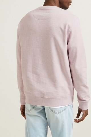 Sudadera de algodón orgánico - Lila