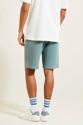 Short forrado con muletón - Azul