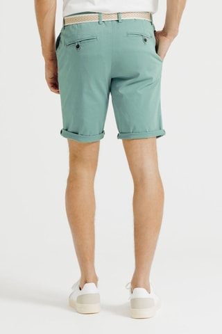 Bermudas de algodón orgánico - Celeste