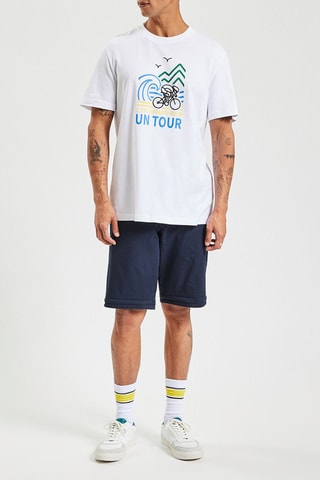 Bermudas Tour de France - Azul marino