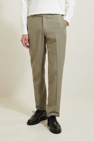 Pantalón de traje comfort fit - Beige