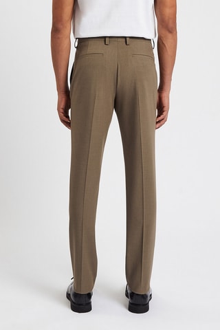 Pantalón de traje slim fit - Beige