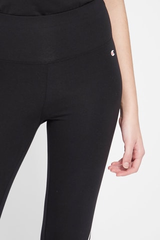 Leggings de tiro alto - Blanco, negro y rojo