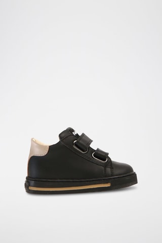 Zapatillas de piel New Leryn - Negro