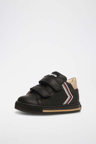Zapatillas de piel New Leryn - Negro