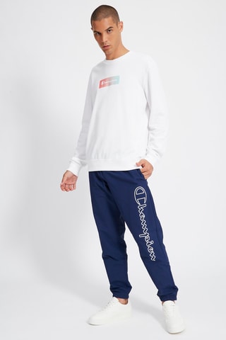 Sudadera American Pastels - Blanco, negro, rojo y azul