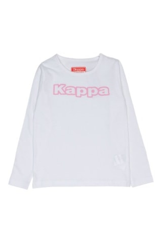 Camiseta - Blanco y rosa