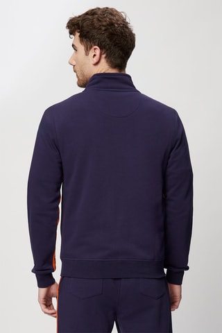 Sudadera - Harmont & Blaine Jeans - Azul y naranja