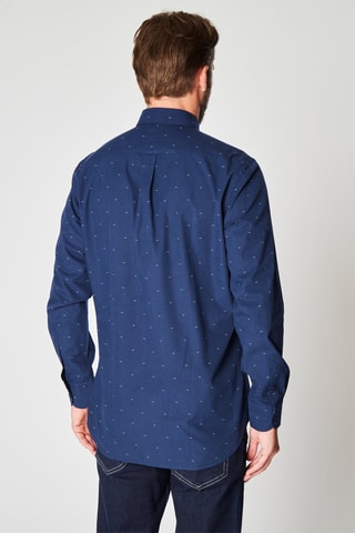 Camisa - Harmont & Blaine - Blanco y azul