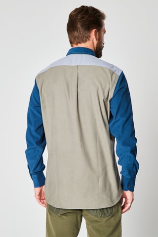Camisa - Harmont & Blaine - Azul y verde