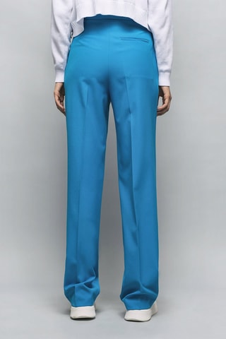 Pantalón palazzo - Gaëlle - Azul