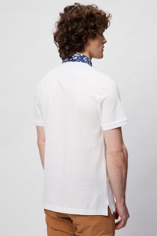 Polo - Harmont & Blaine - Blanco y azul