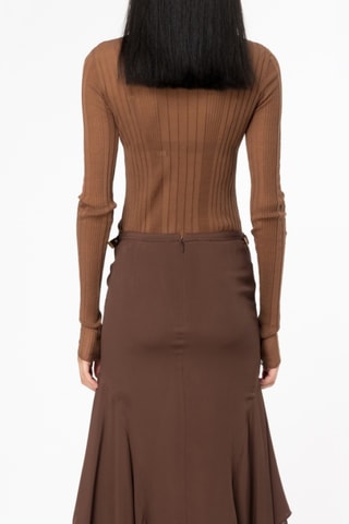 Top - Pinko - Marrón