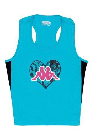 Camiseta de tirantes y short - Kappa - Azul