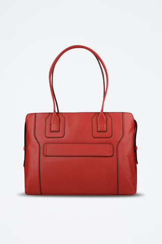 Bolso de piel - Piquadro - Rojo