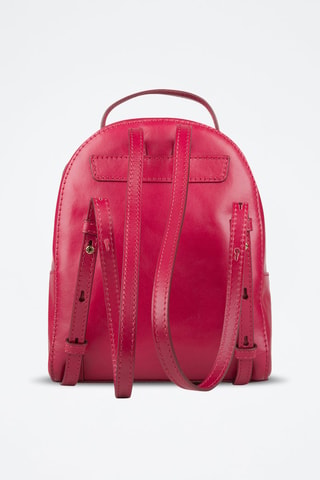 Mochila de piel Elettra - The Bridge - Dorado y rosa