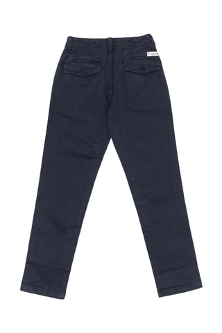 Pantalón chino - Blanco y azul