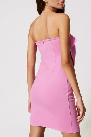 Vestido bustier - Twinset - Rosa