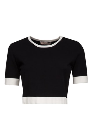 Jersey - Twinset - Blanco y negro