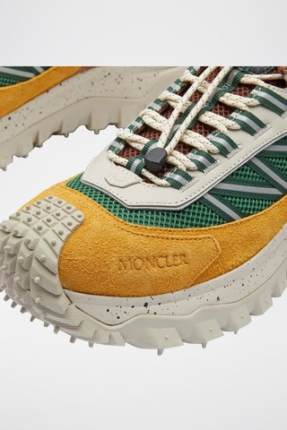 Zapatillas con plataforma Trailgrip - Moncler - Blanco, amarillo, marrón y verde