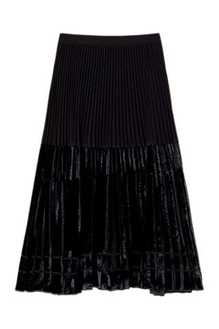 Falda larga - Twinset - Negro