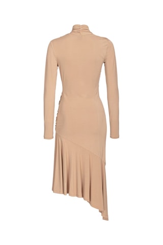 Vestido asimétrico - Pinko - Beige