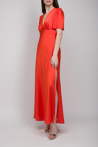 Vestido largo - Twinset - Naranja