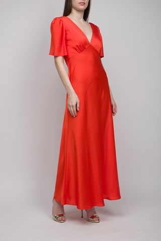 Vestido largo - Twinset - Naranja