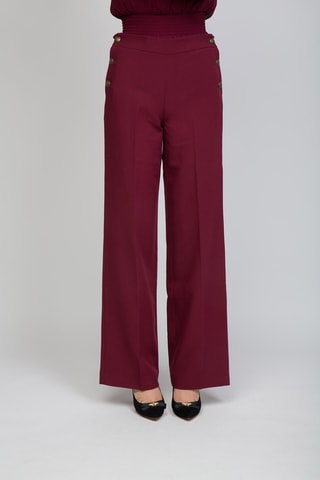 Pantalón - Twinset - Rojo