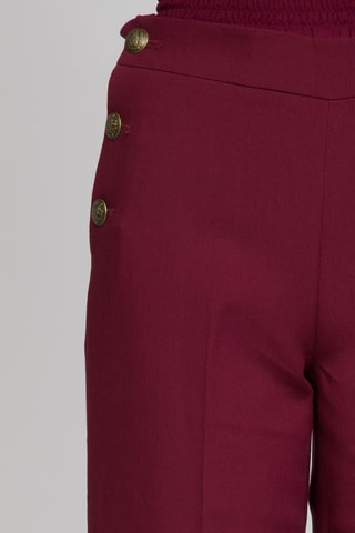 Pantalón - Twinset - Rojo