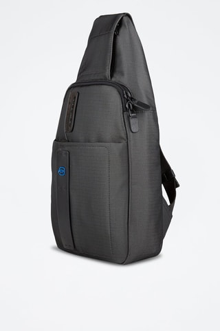 Mochila bandolera - Piquadro - Negro