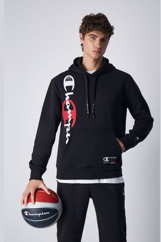 Sudadera con capucha - Champion - Negro