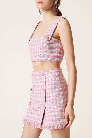 Crop top - Twinset - Rosa