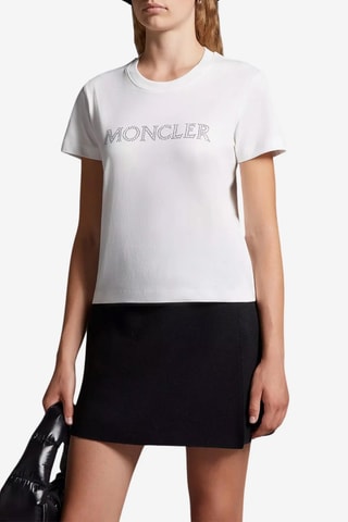 Camiseta Crystal - Moncler - Blanco