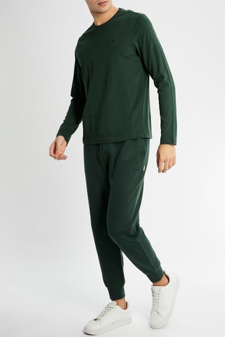 Camiseta - Beverly Hills - Azul y verde