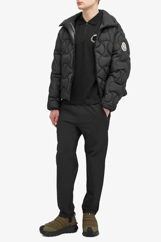 Polo Piquet - Moncler - Negro