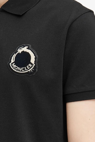 Polo Piquet - Moncler - Negro