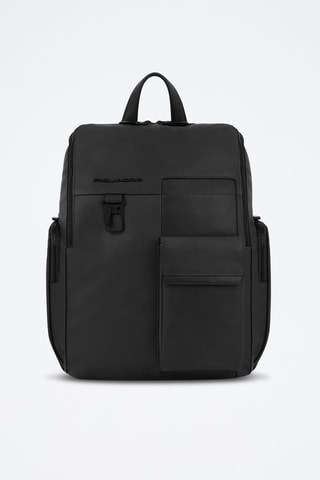 Mochila de piel - Negro