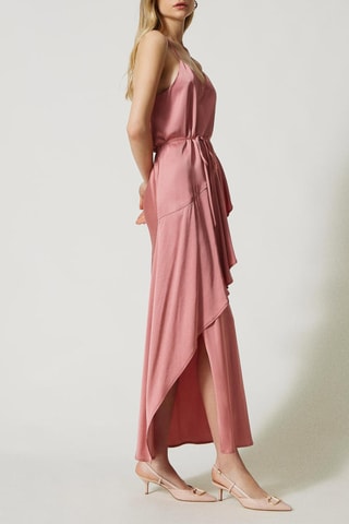 Vestido largo - Twinset - Rosa