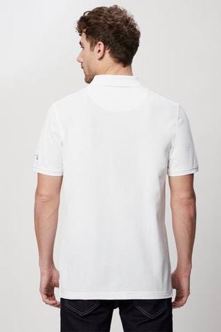 Polo - Harmont & Blaine - Blanco y azul