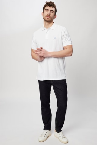 Polo - Harmont & Blaine - Blanco y azul