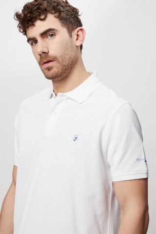 Polo - Harmont & Blaine - Blanco y azul